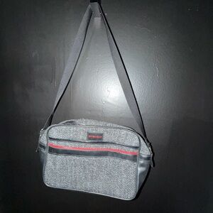 Givenchy Black and Gray Messenger Bag